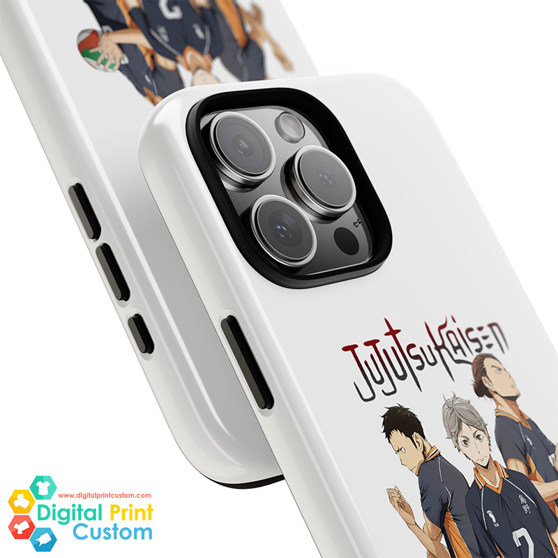 Haikyuu Jujutsu Kaisen iPhone 15 And 16 Case - Apple Cases