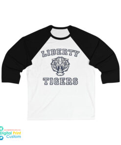 Liberty Tiger 3/4 Sleeve Baseball T-Shirt