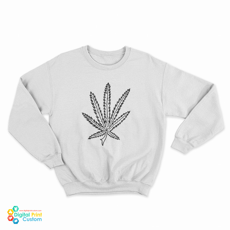 Pot Leaf Weed Sweatshirt