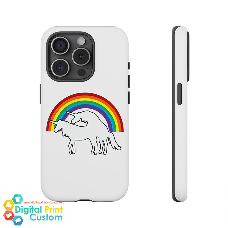 Uniporn Unicorn Parody iPhone 15 And 16 Case - Apple Cases