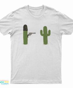 Cactus Stick'em Up Gun T-Shirt