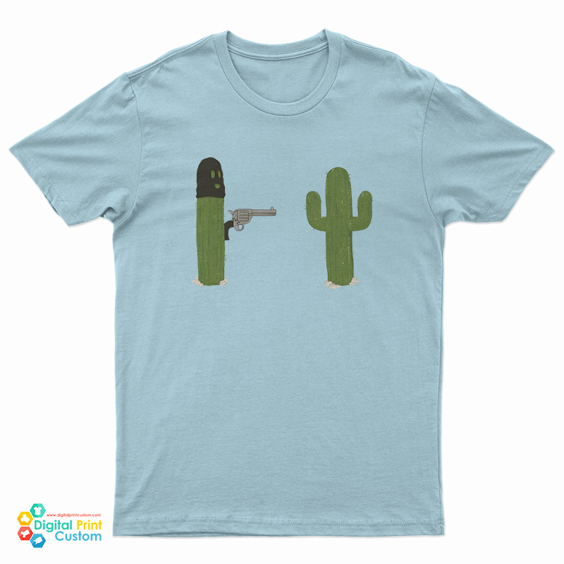 Cactus Stick'em Up Gun T-Shirt