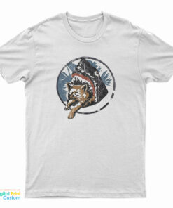 Shark Eating Kitten T-Shirt