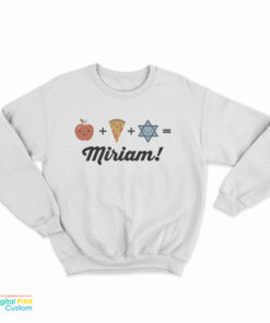 Apple Pizza Star Miriam Sweatshirt