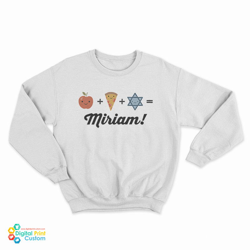 Apple Pizza Star Miriam Sweatshirt