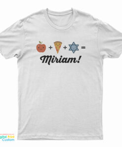Apple Pizza Star Miriam T-Shirt