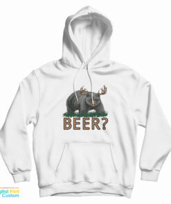 Bear Deer Beer Hoodie