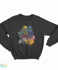 Controll All The Things Video Game Controller Sweatshirt