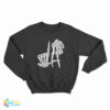 Hand Sign Skeleton Sweatshirt