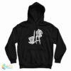 Hand Sign Skeleton Hoodie
