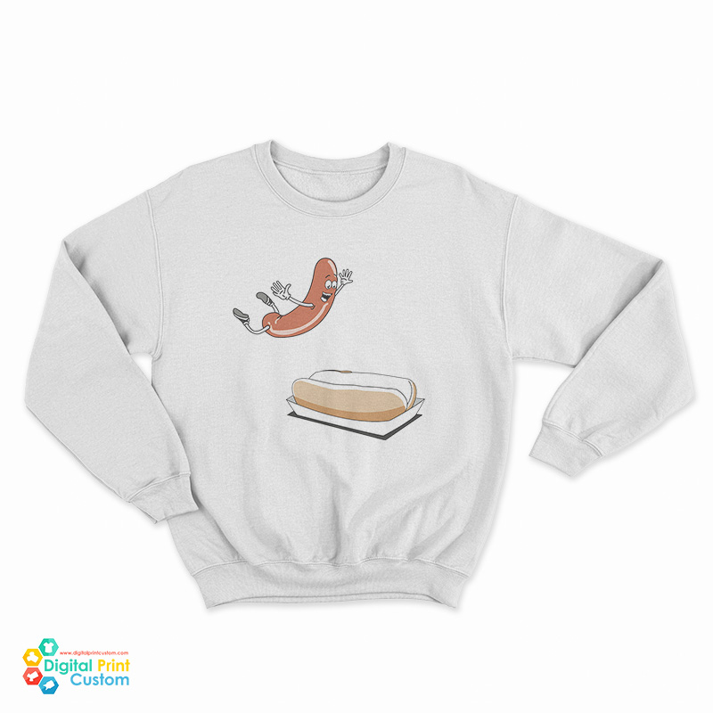 Happy Hot Dog Sweatshirt