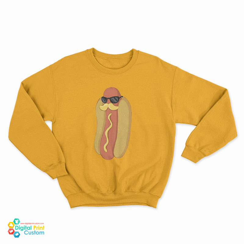 Moustardche Hot Dog Sweatshirt
