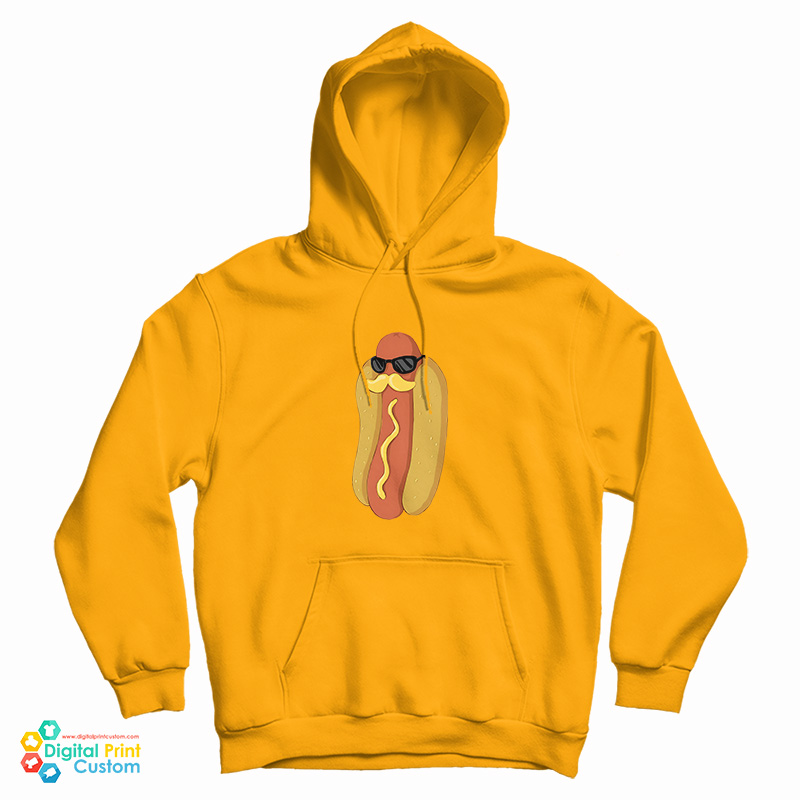 Moustardche Hot Dog Hoodie