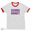 Scuba Donkey iCarly Penny Ringer T-Shirt