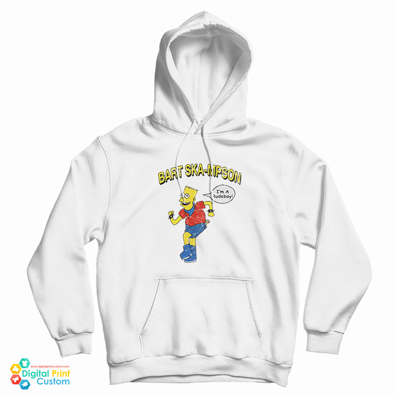 Bart Ska-Mpson I'm A Rudeboy Hoodie