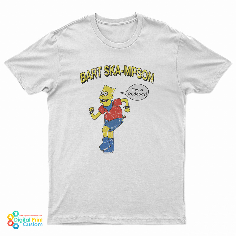 Bart Ska-Mpson I'm A Rudeboy T-Shirt