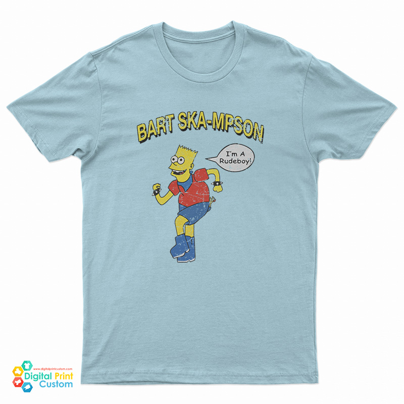 Bart Ska-Mpson I'm A Rudeboy T-Shirt