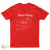 Beer Pong Throw Ball In Cup T-Shirt