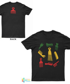 Colorful Hair Comb T-Shirt