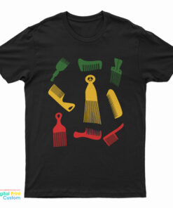 Colorful Hair Comb T-Shirt