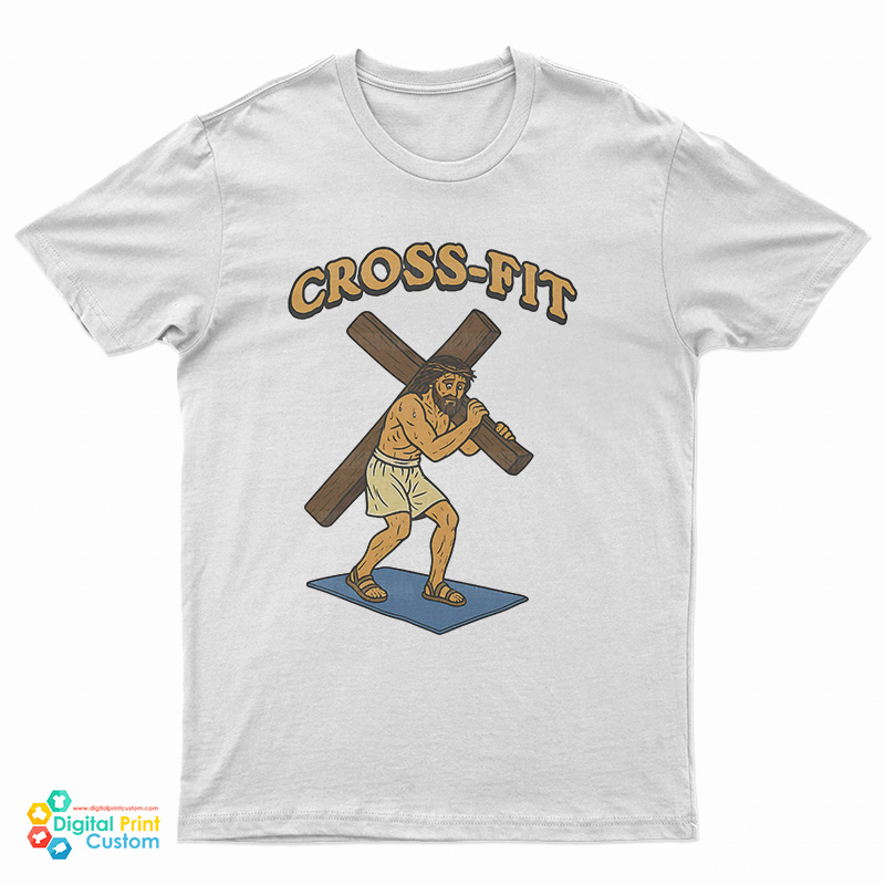 Cross-Fit Jesus Meme T-Shirt