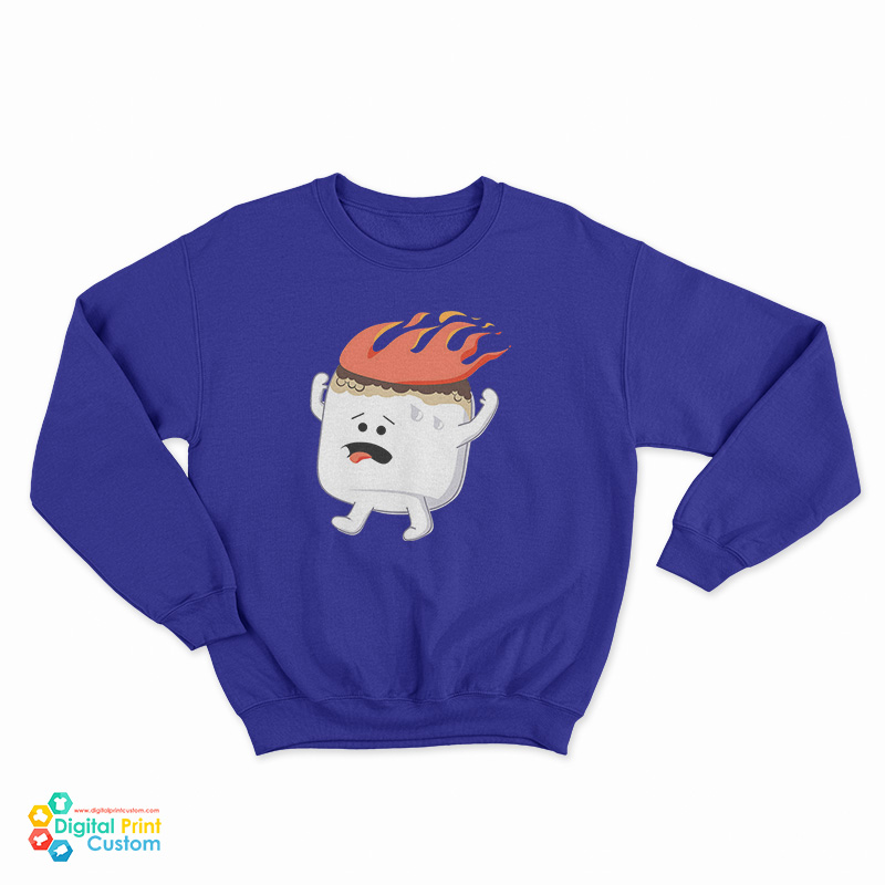 Flaming Marshmallow Sweatshirt