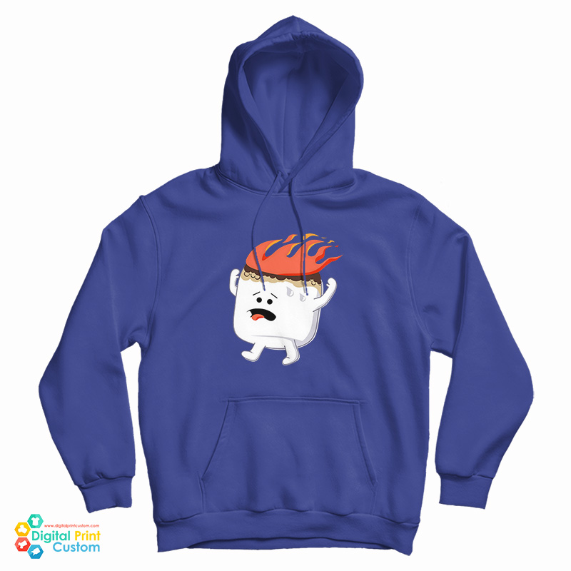 Flaming Marshmallow Hoodie