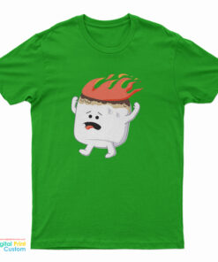 Flaming Marshmallow T-Shirt