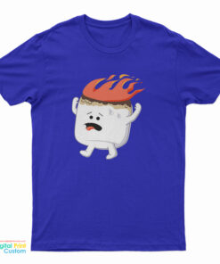 Flaming Marshmallow T-Shirt