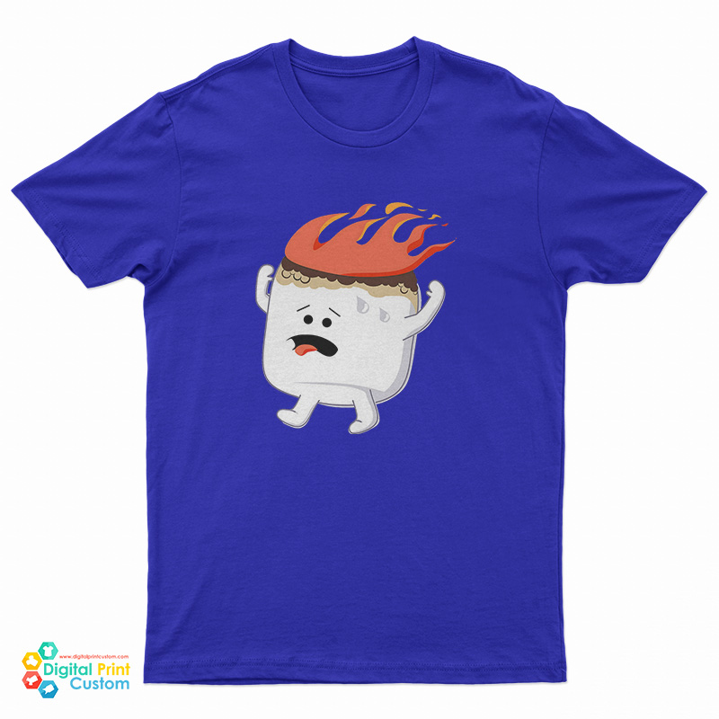Flaming Marshmallow T-Shirt