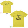 Food for Health Eat Here Today Live Tomorrow T-Shirt