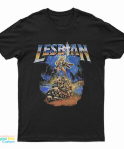 Lesbian Warrior Princess Dark Fantasy LGBT Meme T-Shirt