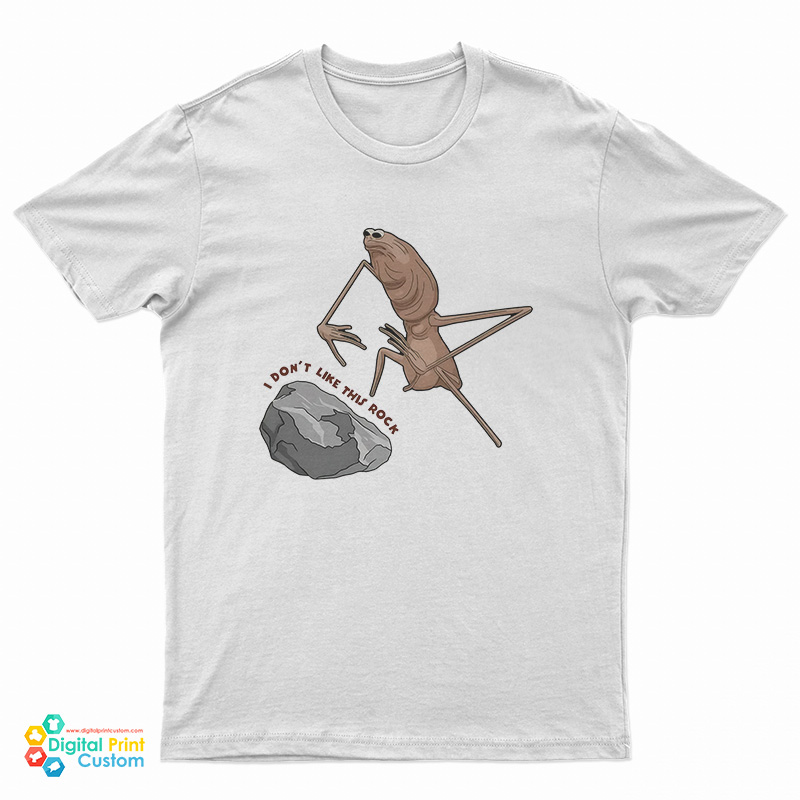Marcus The Worm I Don't Like This Rock T-Shirt
