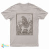Medieval Frog on Cat T-Shirt