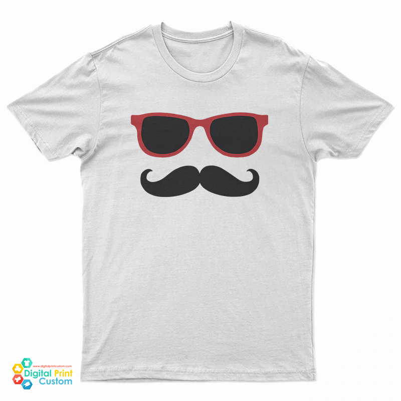Mustache And Glasses T-Shirt