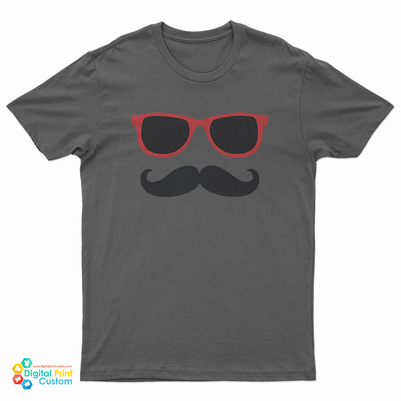 Mustache And Glasses T-Shirt