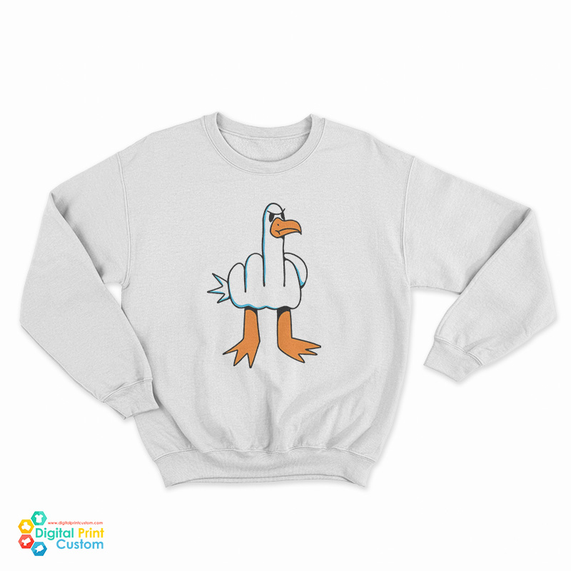 Seagull Middle Finger Sweatshirt
