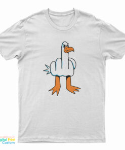 Seagull Middle Finger T-Shirt