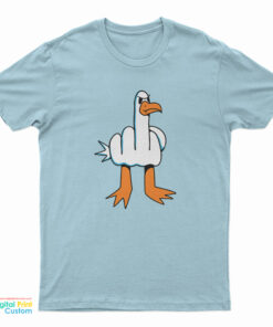 Seagull Middle Finger T-Shirt