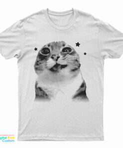 Y2k Retro Cat Meme T-Shirt