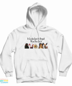 Animals Smoking It Looks Just As Stupid When You Do It Hoodie