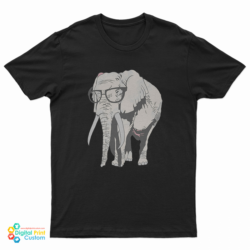 Nerdy Elephant T-Shirt