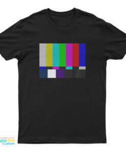 Tv Test Pattern Color Bar T-Shirt