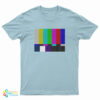 Tv Test Pattern Color Bar T-Shirt