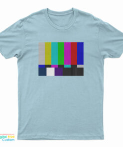 Tv Test Pattern Color Bar T-Shirt
