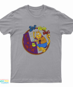 Zap Ploik Ding Pakkat Cat Playing Ding Dong T-Shirt