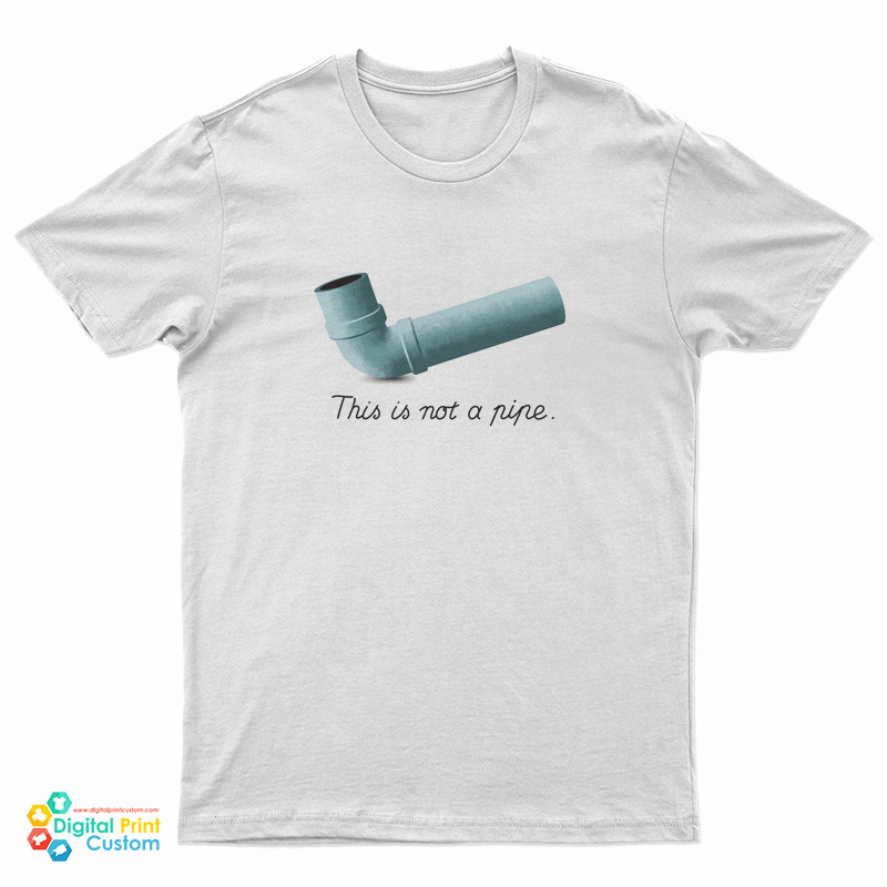 Ceci N'est Pas Une Pipe Meme T-Shirt