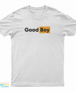 Good Boy Funny Parody Logo T-Shirt