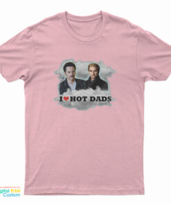 I Love Hot Dads Charlie Swan Carlisle Cullen T-Shirt