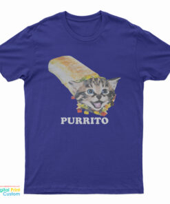 Purrito Cat Burrito Funny T-Shirt